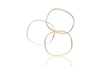 Tre bracciali in oro - Asta Preziosi