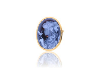 Spilla/ciondolo con cammeo - Asta Preziosi