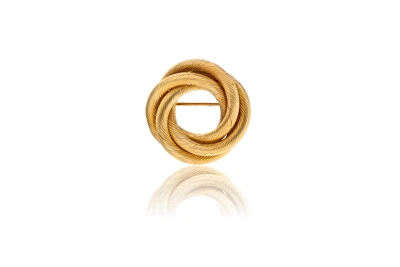 Spilla in oro - Asta Preziosi