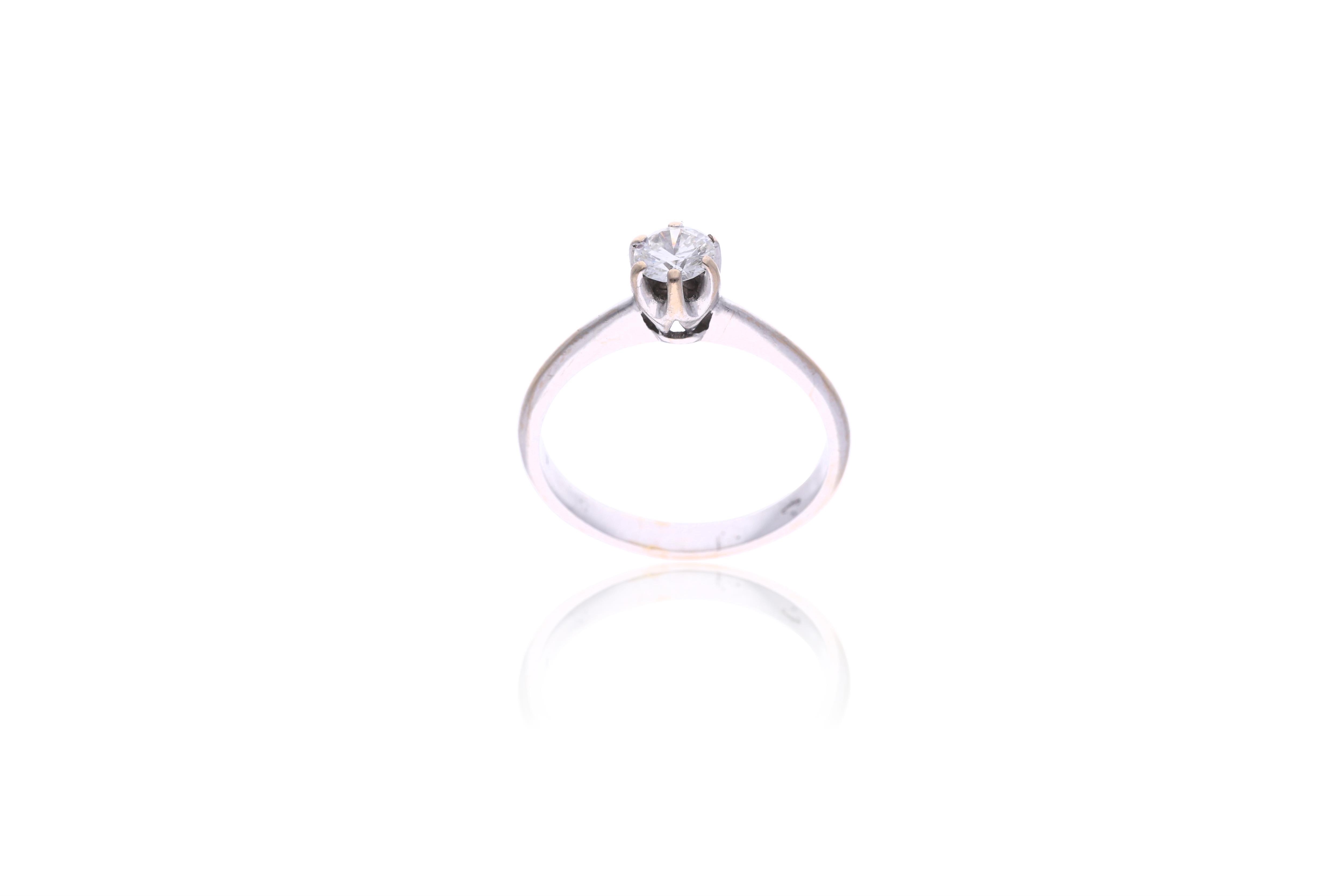 Anello con diamante - Asta Preziosi