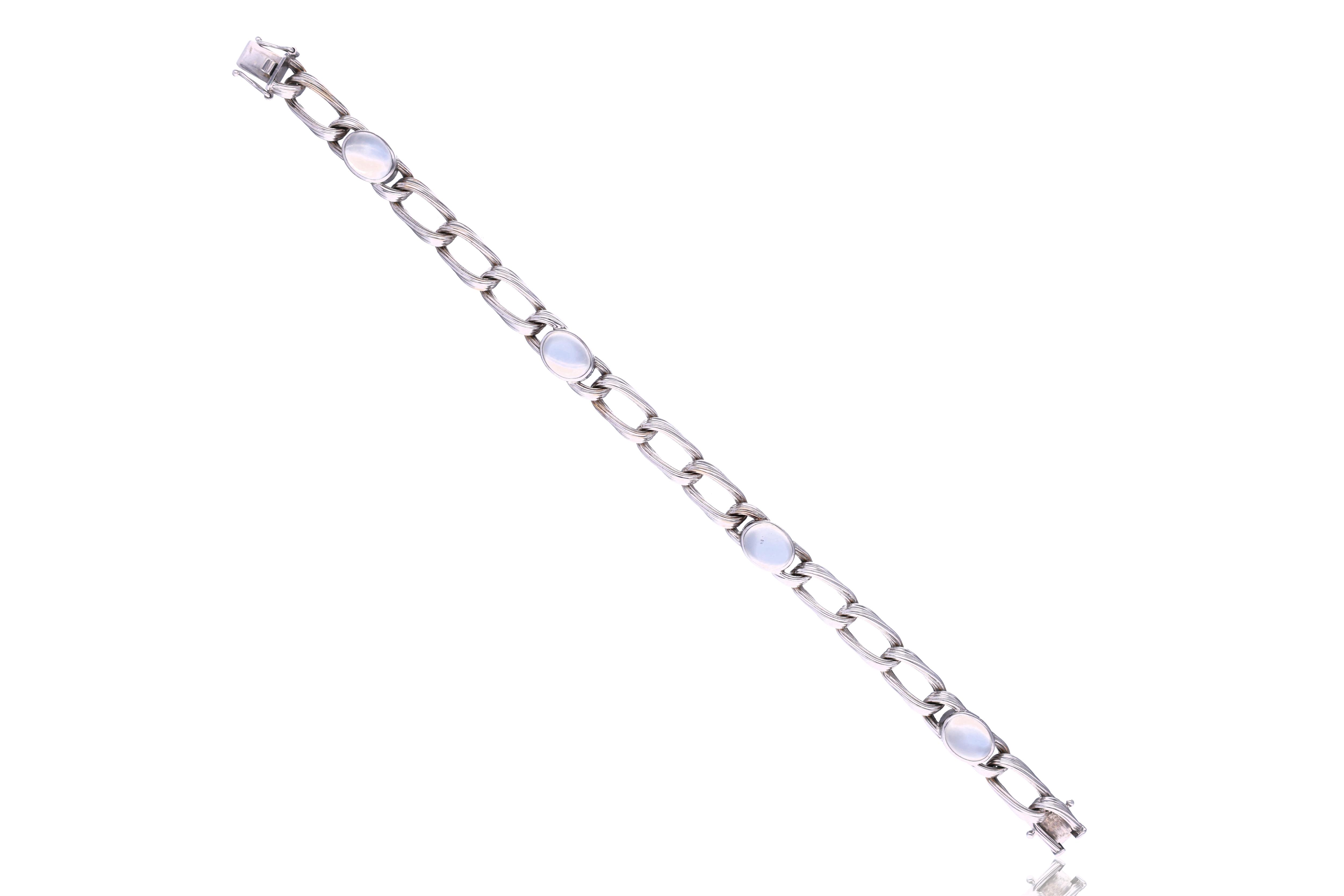 Bracciale con pietre di luna - Asta Preziosi