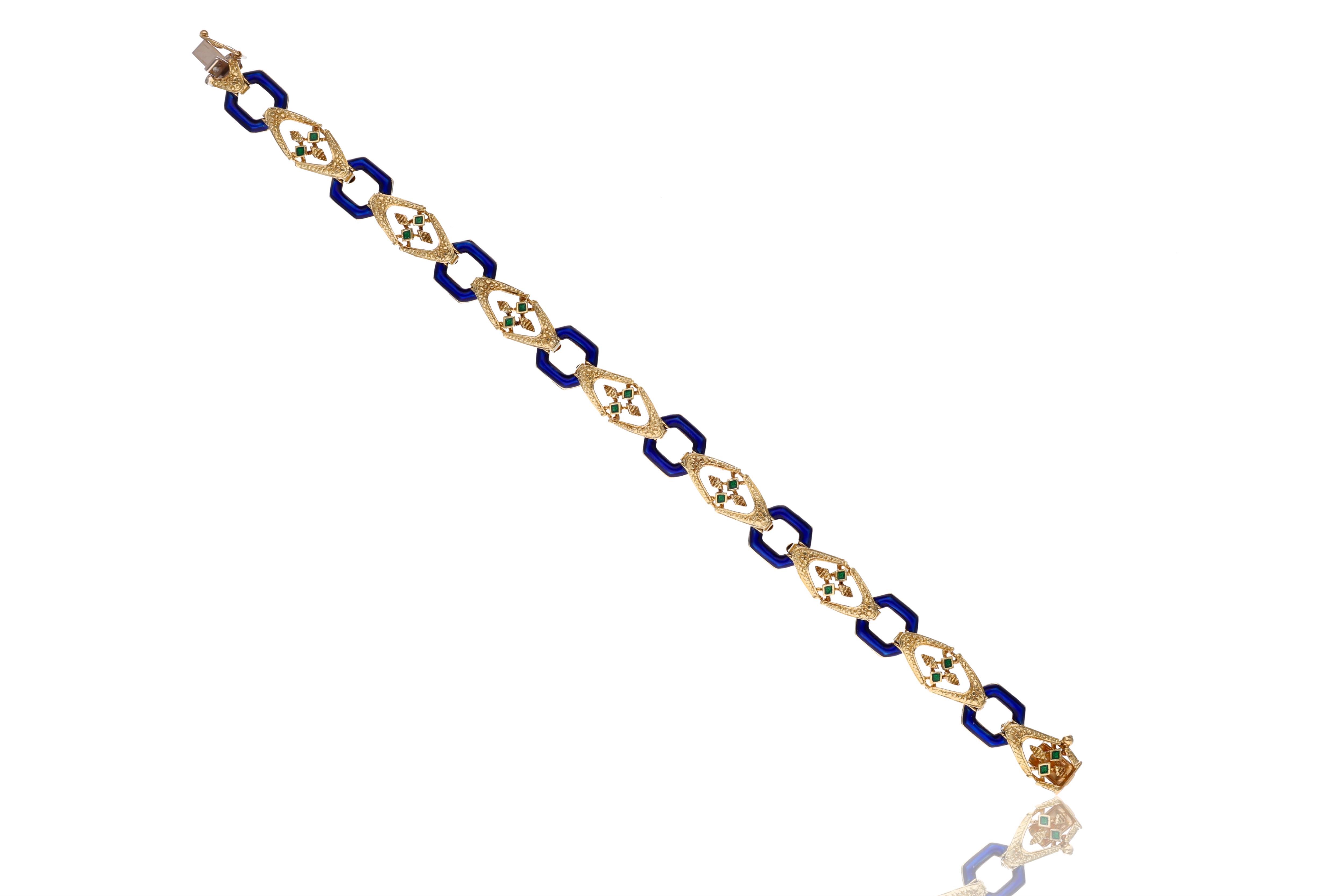 Bracciale con smalti - Asta Preziosi