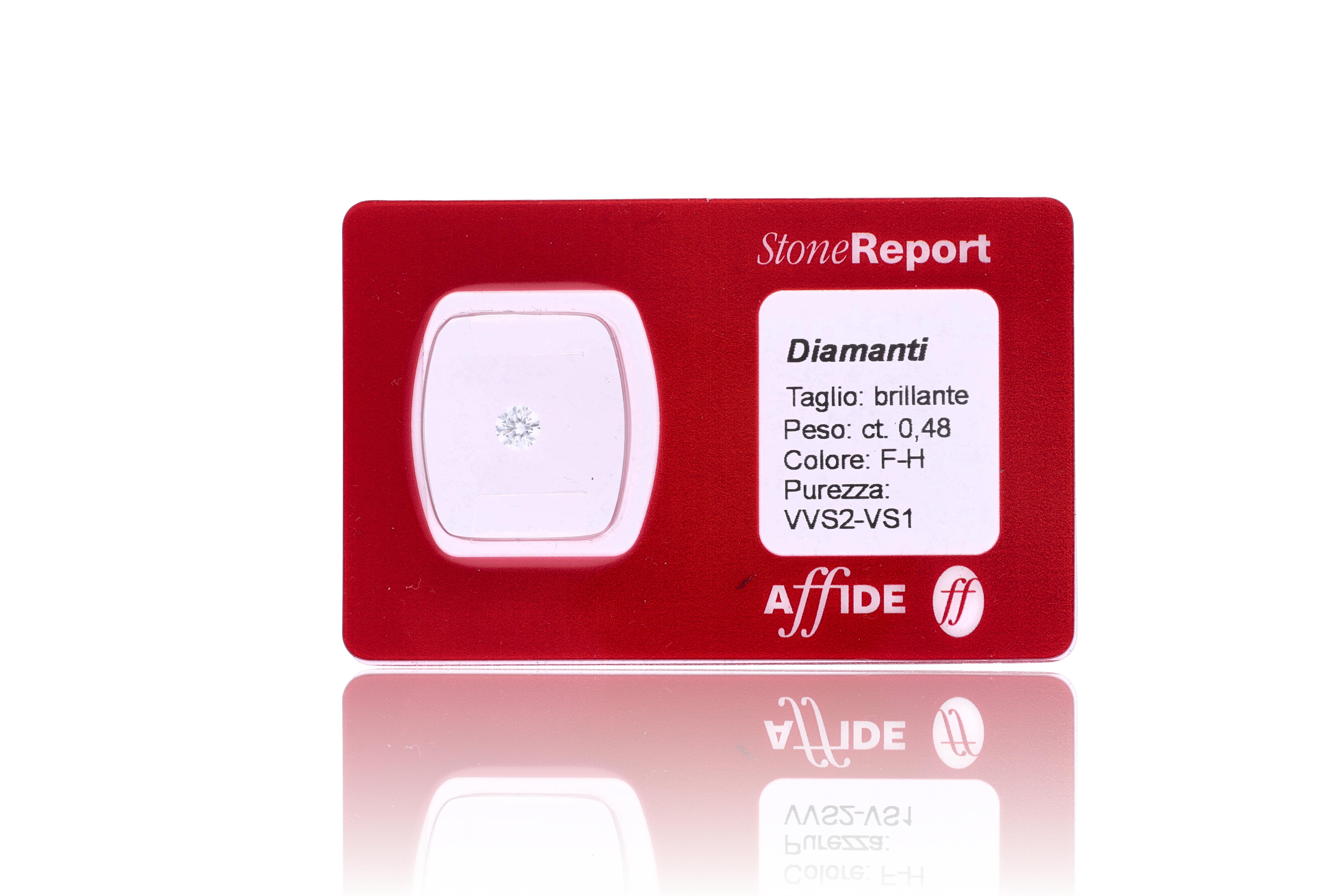 Diamante ct 0,48 - Asta Preziosi