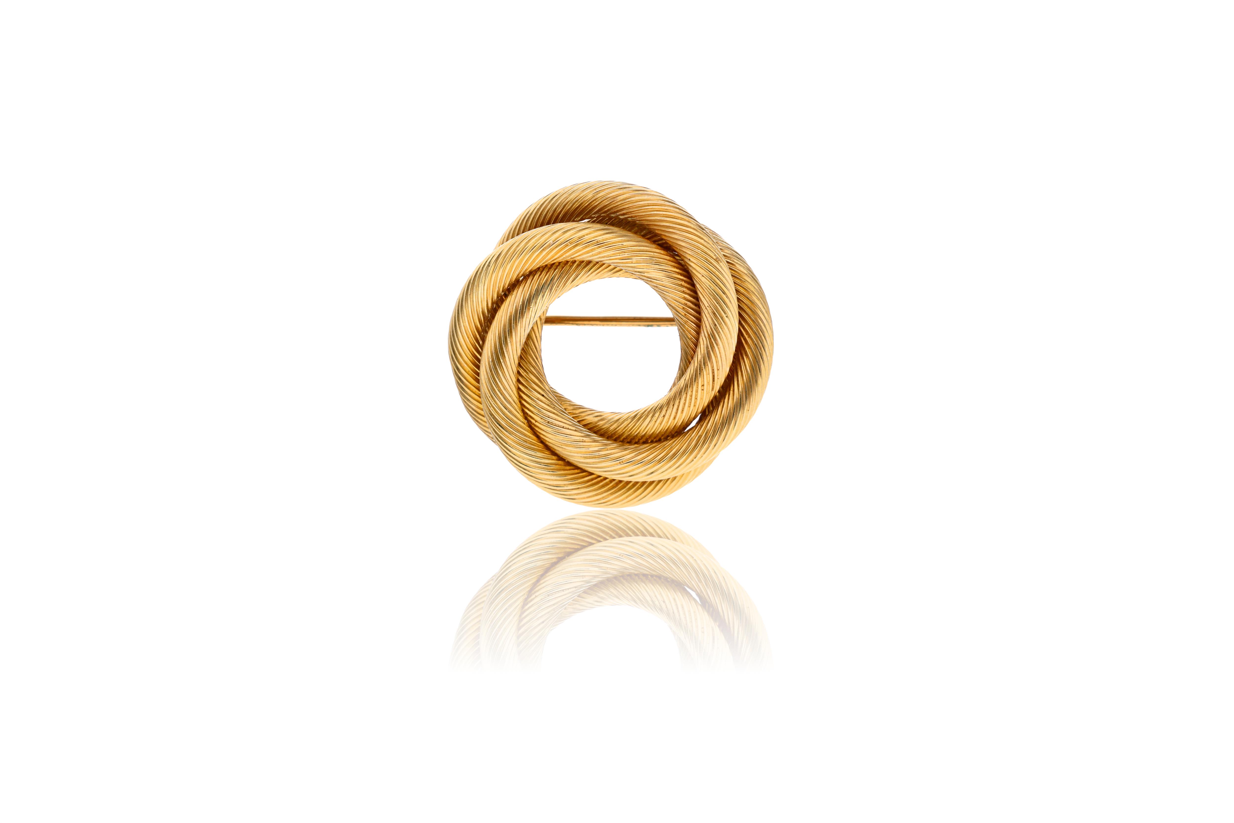 Spilla in oro - Asta Preziosi