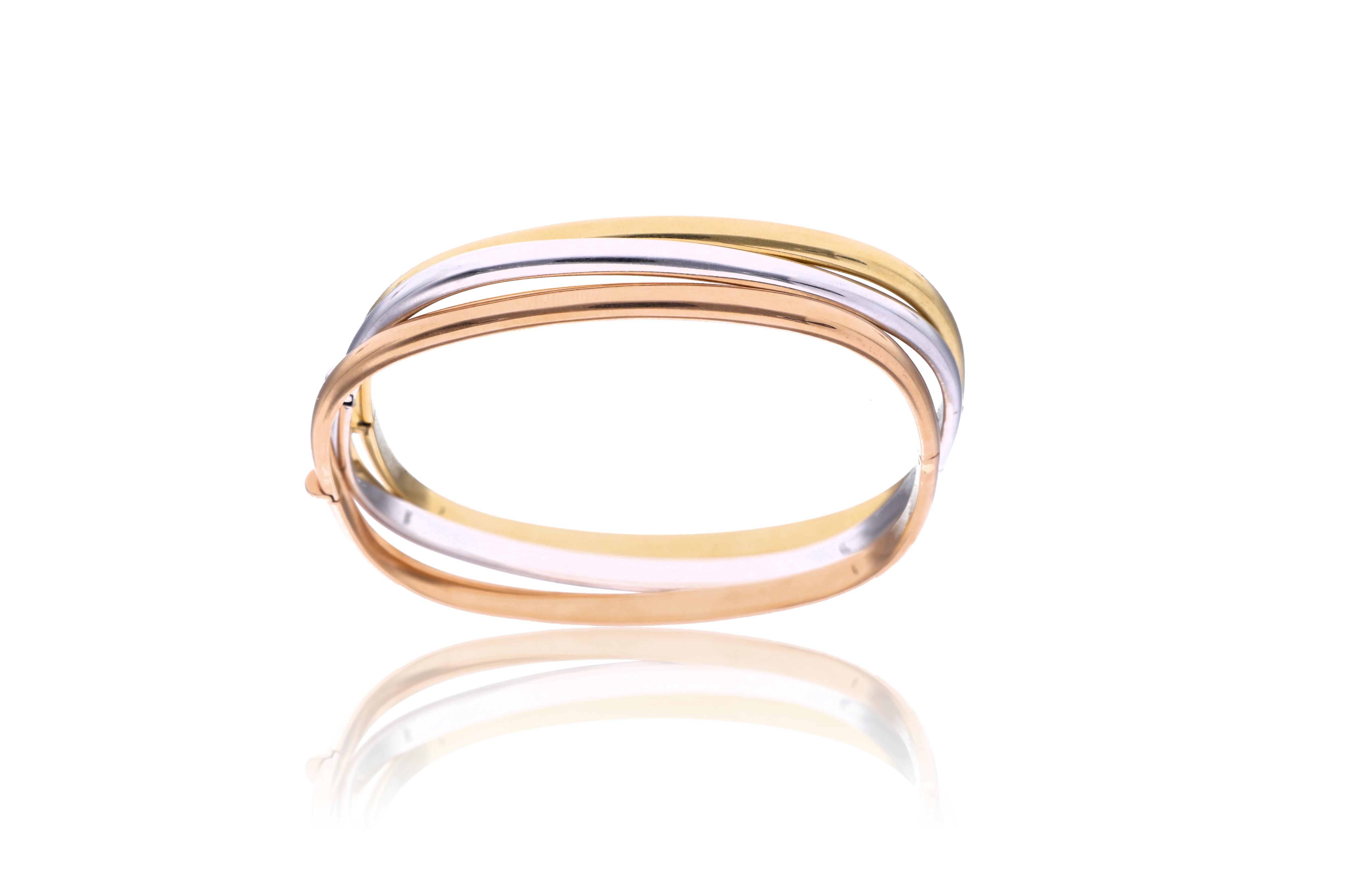 Tre bracciali in oro - Asta Preziosi