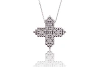 Collana e ciondolo con diamanti - Asta Preziosi