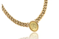 Demi-parure, collana e paio di orecchini in oro - Asta Preziosi