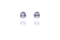 Paio di orecchini con acquemarine - Asta Preziosi