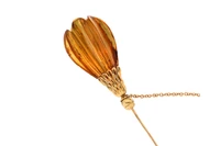 Spilla con pietra - Asta Preziosi