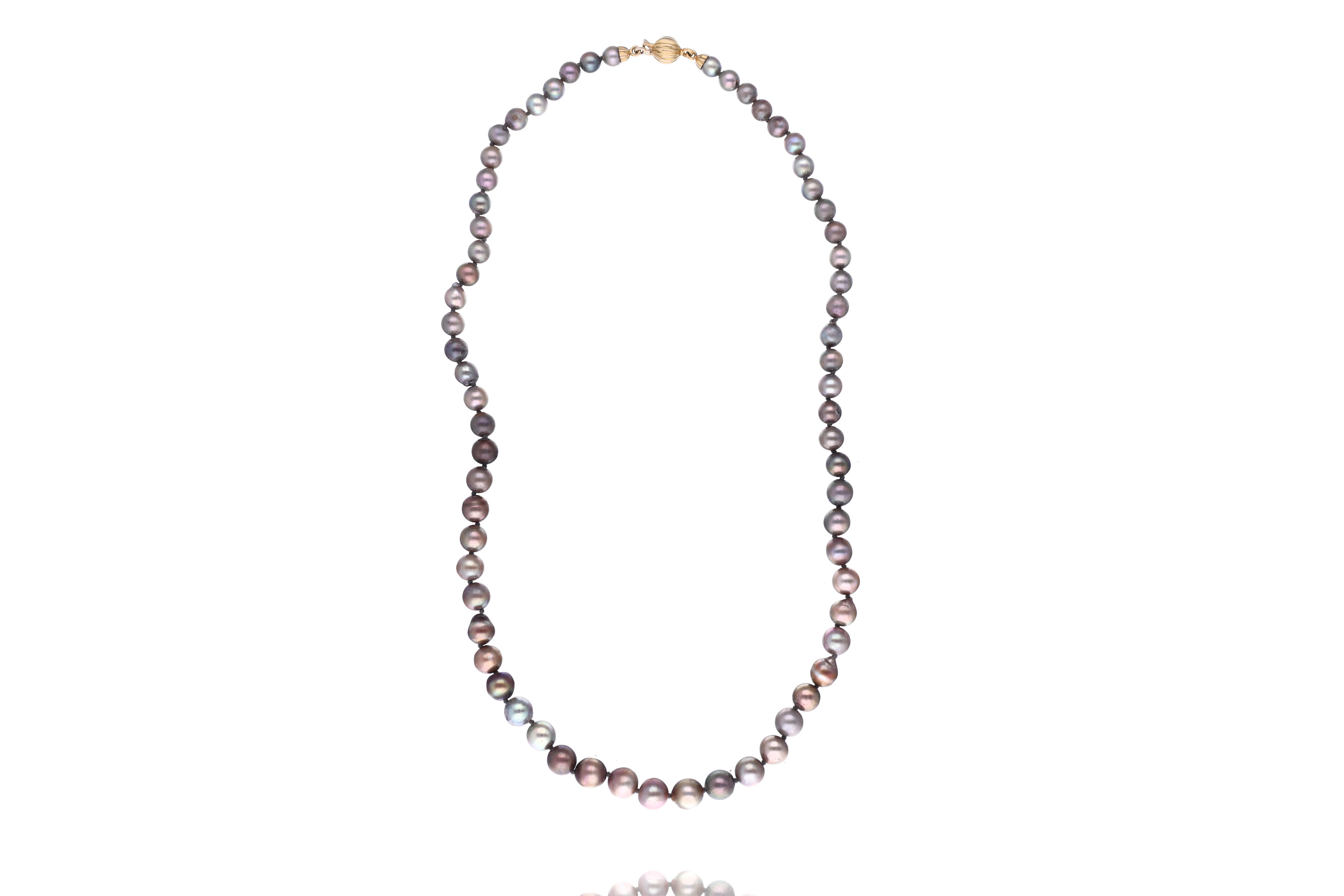 Collana di perle tahiti - Asta Preziosi