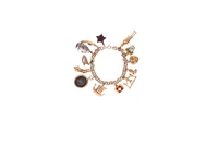 Bracciale con ciondoli in oro - Asta Preziosi