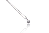 Collana e ciondolo con diamanti - Asta Preziosi