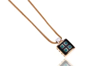 Collana e ciondolo con smalti policromi e diamanti - Asta Preziosi