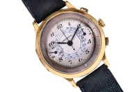 Eberhard Pre Extra Fort, cronografo in oro - Asta Preziosi