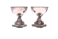 Porta sale e pepe in argento 800 - Asta Preziosi