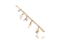 Rosato bracciale con smalti - Asta Preziosi