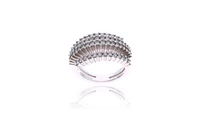 Salvini, anello con diamanti - Asta Preziosi