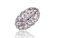 Spilla con diamanti - Asta Preziosi