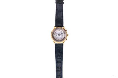 Eberhard Pre Extra Fort, cronografo in oro - Asta Preziosi