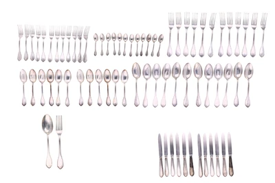 Servizio di posate in argento - Asta Preziosi