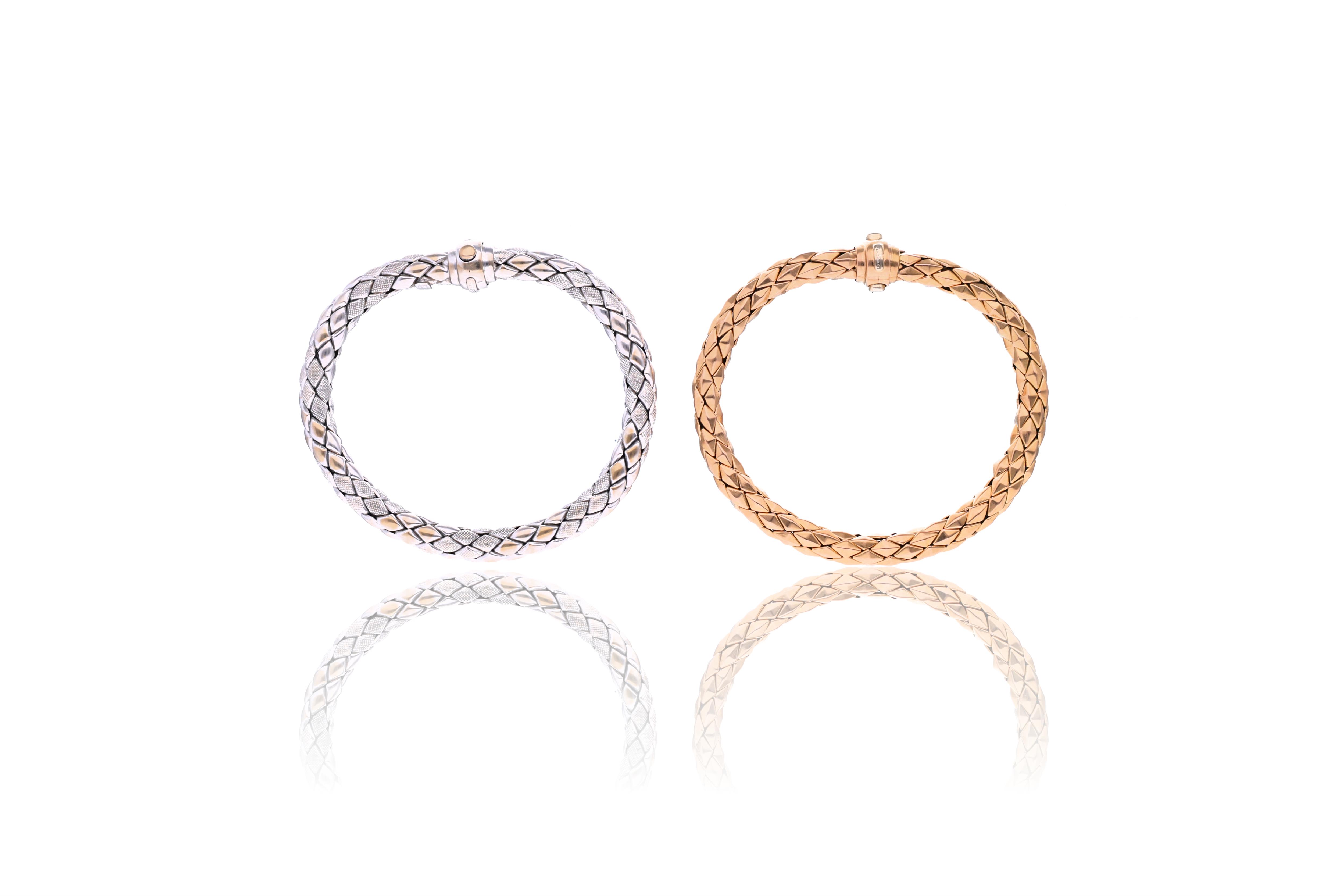 Chimento, due bracciali con diamanti - Asta Preziosi