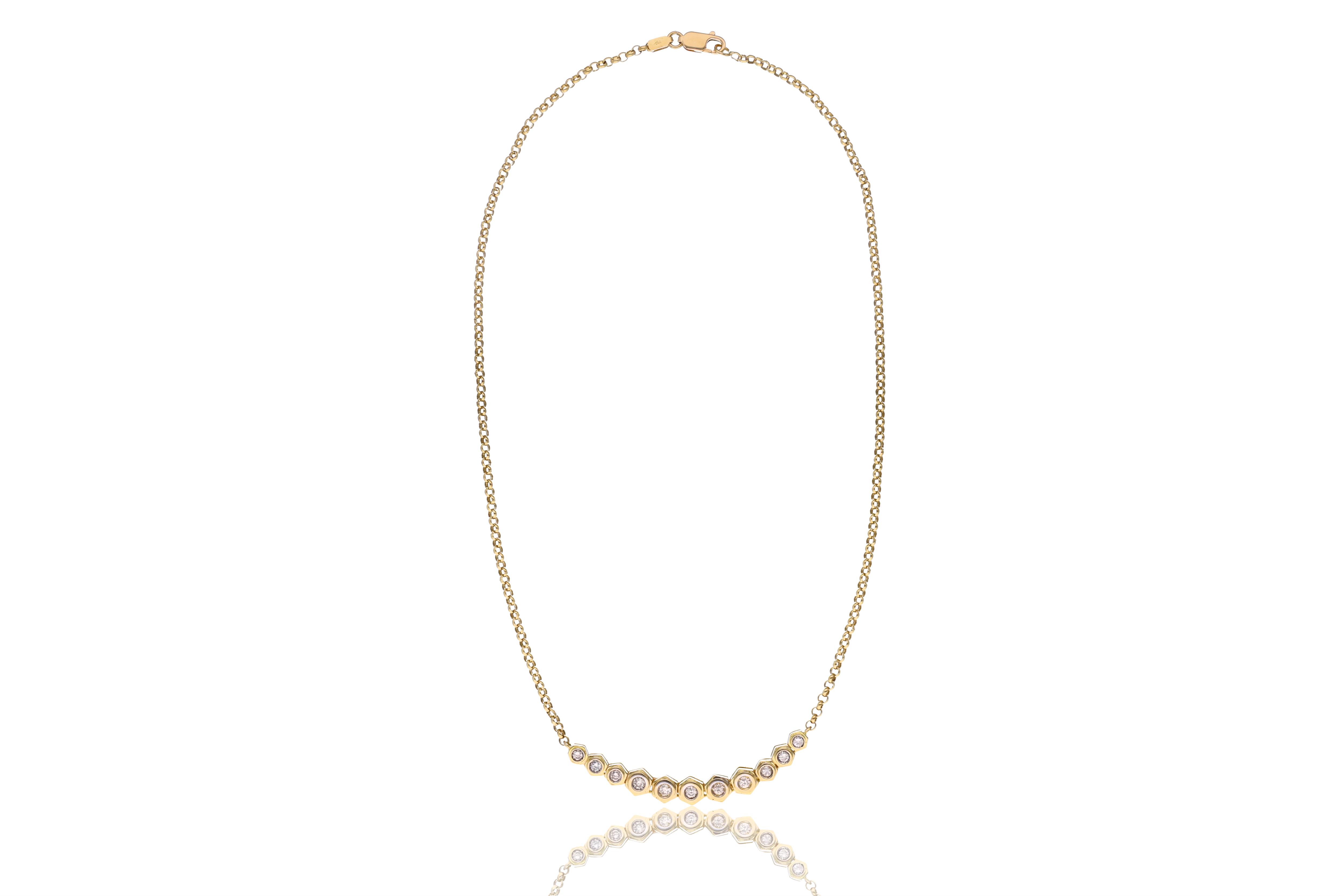 Collana con diamanti - Asta Preziosi