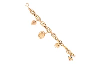 Bracciale con charm in oro - Asta Preziosi