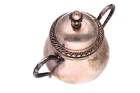 Caffettiera, lattiera, zuccheriera con coperchio in argento - Asta Preziosi