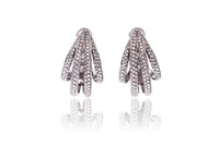 Paio di orecchini con diamanti - Asta Preziosi