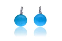 Paio di orecchini con pietre - Asta Preziosi