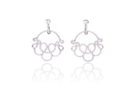 Paio di orecchini con pietre - Asta Preziosi