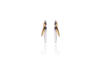 Paio di orecchini in oro - Asta Preziosi