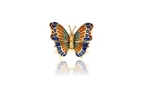 Spilla con smalti policromi - Asta Preziosi