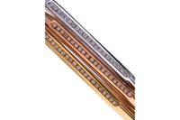 Tre bracciali rigidi con diamanti - Asta Preziosi