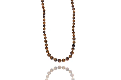 Collana in occhio di tigre - Asta Preziosi