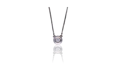 Collana punto luce con diamante - Asta Preziosi