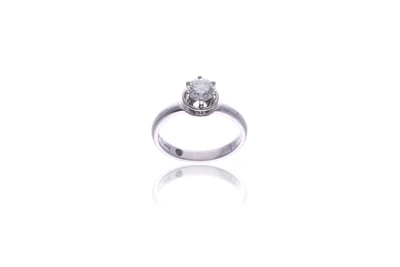 Damiani, anello con diamante - Asta Preziosi