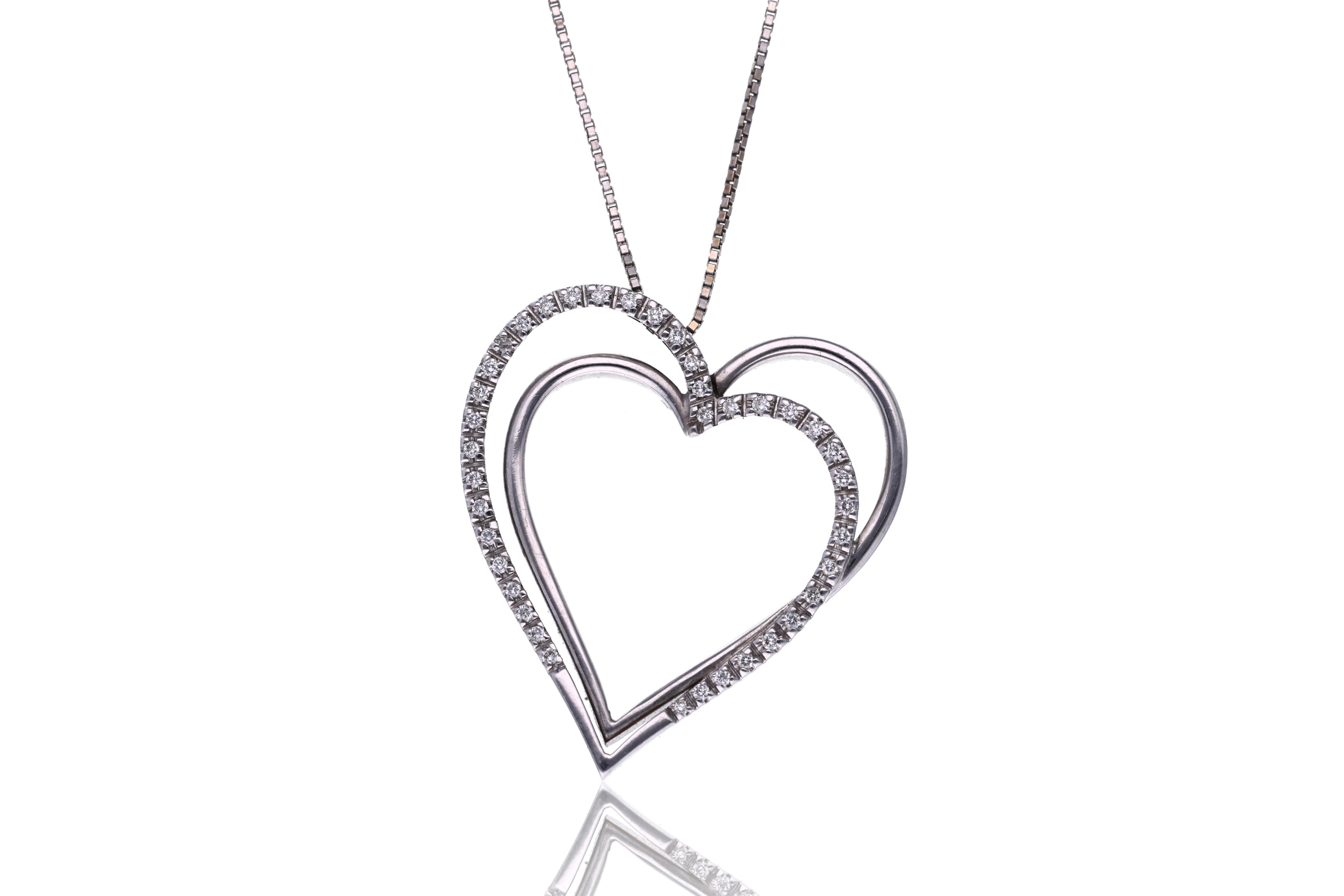 Collana e ciondolo con diamanti - Asta Preziosi