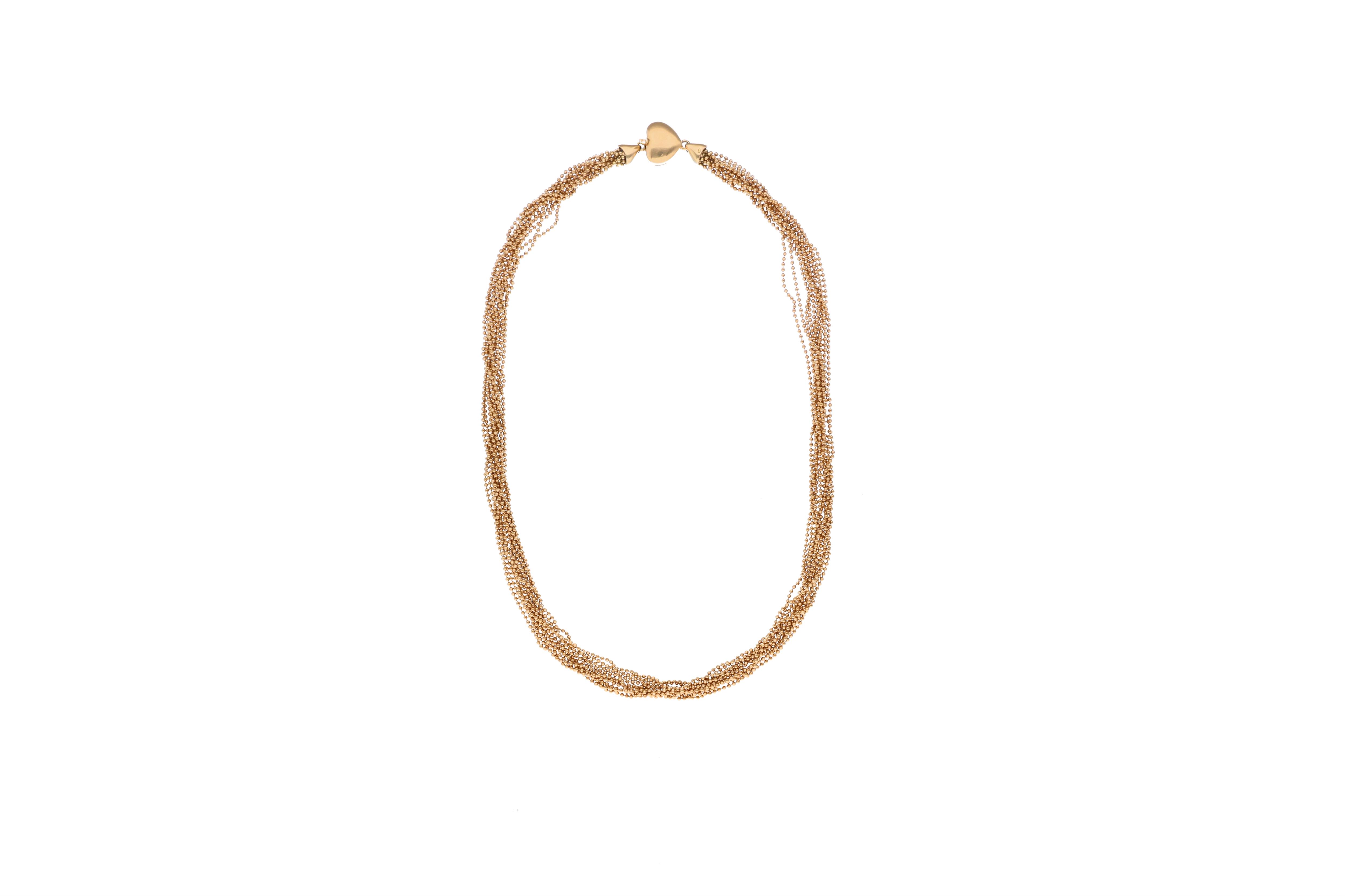 Collana in oro - Asta Preziosi