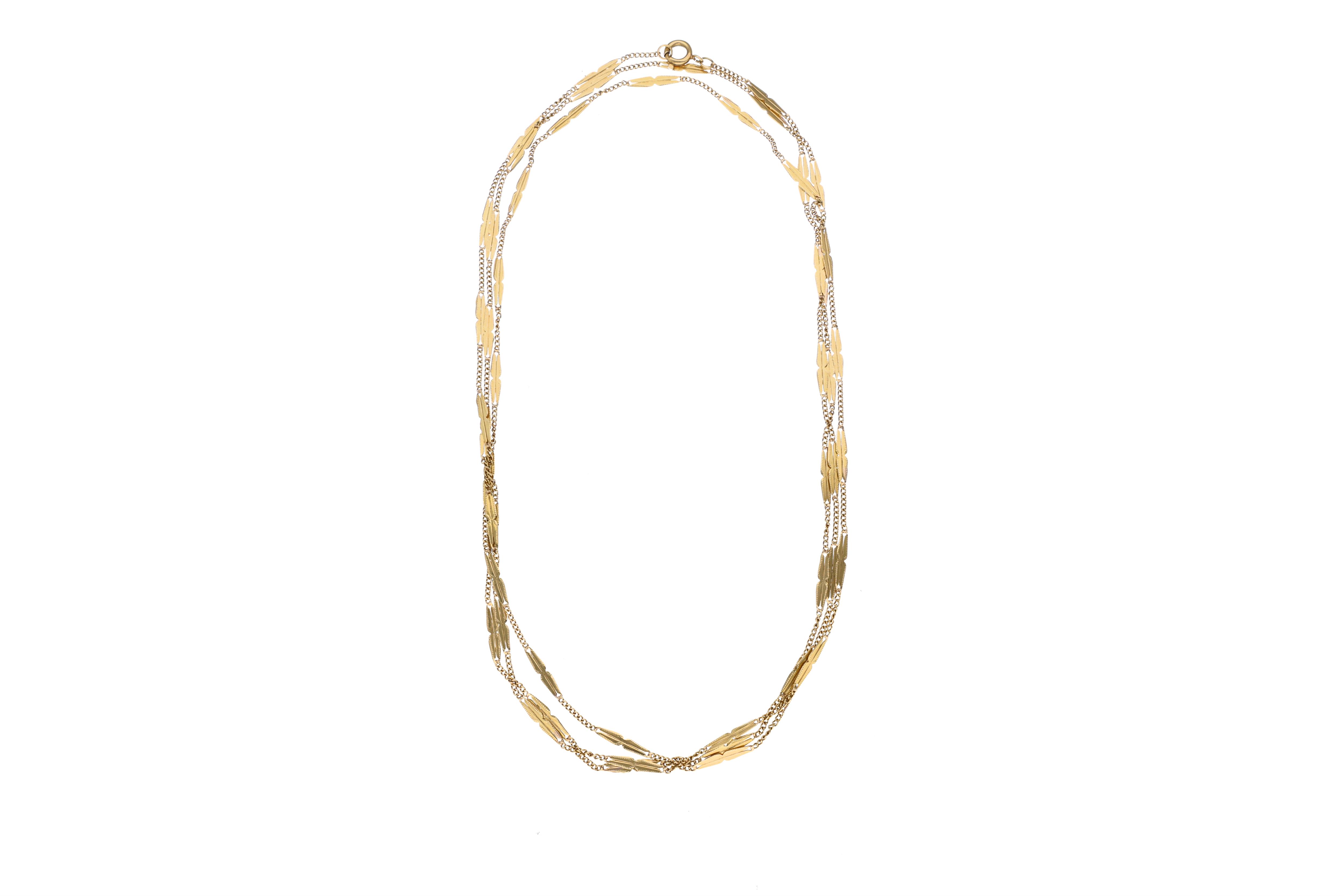 Collana in oro - Asta Preziosi