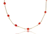 Collana con corallo - Asta preziosi