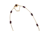Collana con granati - Asta preziosi