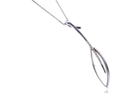 Collana e ciondolo con diamanti - Asta preziosi