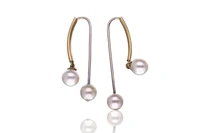 Paio di orecchini con perle coltivate - Asta preziosi
