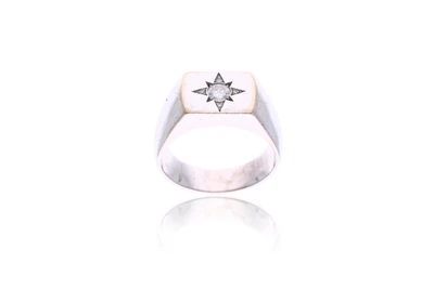 Anello con diamanti - Asta preziosi