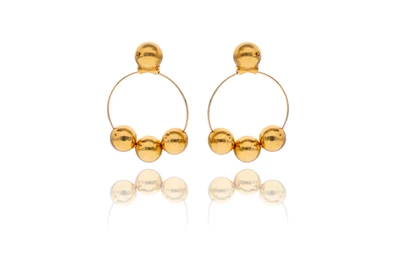 Paio di orecchini in oro - Asta preziosi