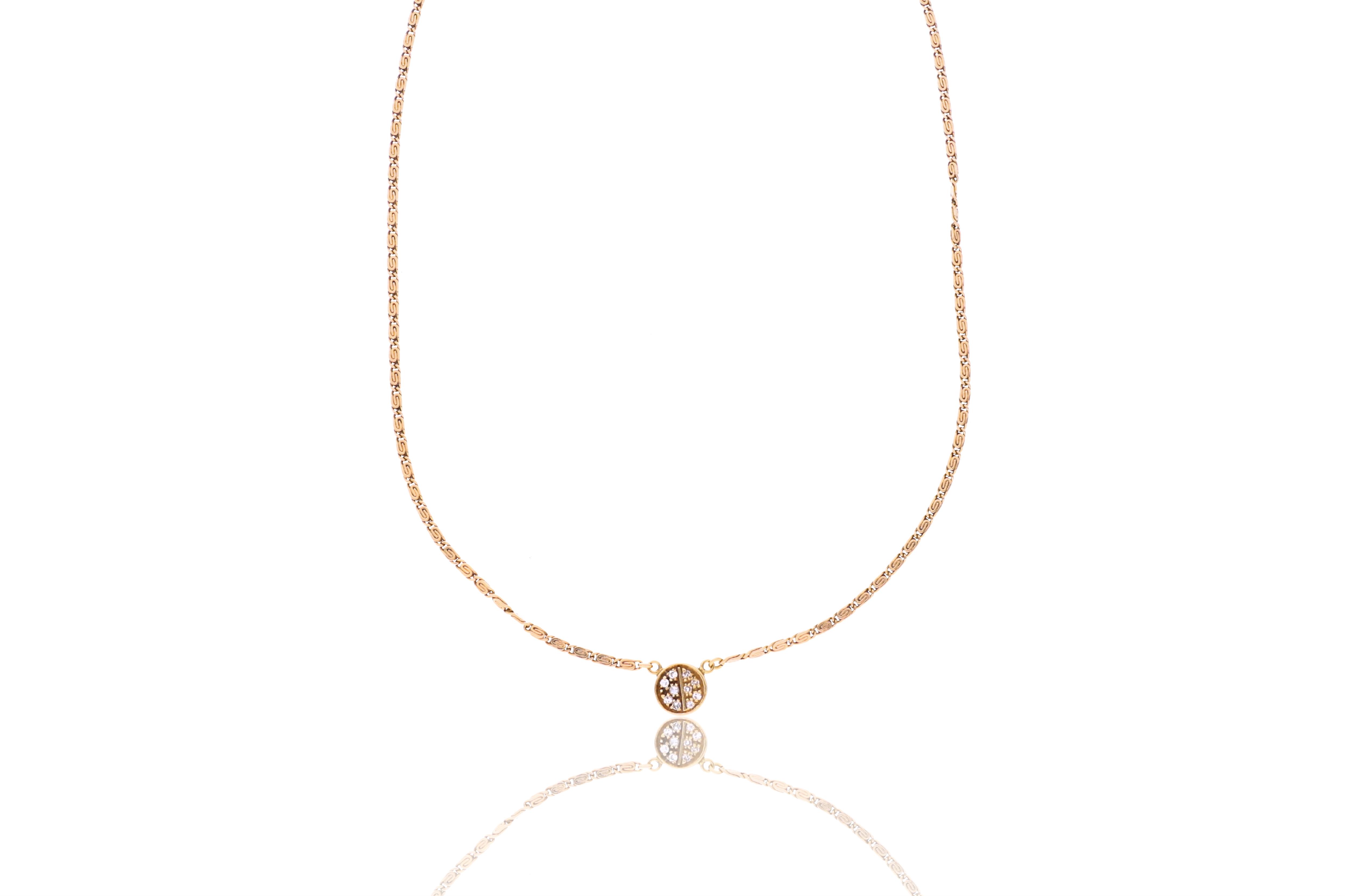 Collana con diamanti - Asta preziosi