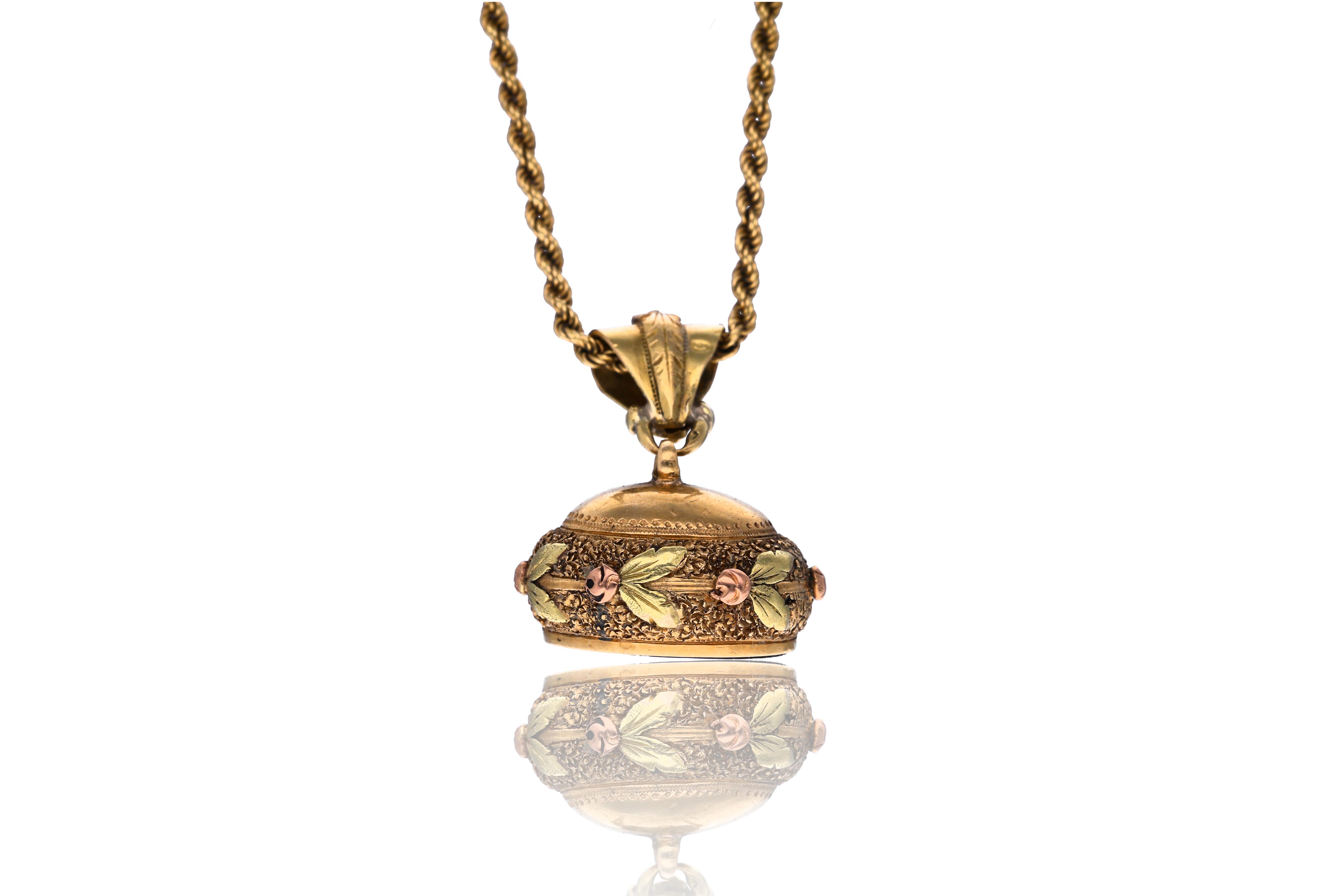 Collana e ciondolo con onice - Asta preziosi