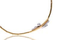 Girocollo con diamante - Asta Preziosi