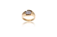 Salvini, anello con diamanti - Asta Preziosi